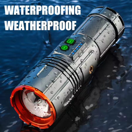 Ручной фонарь YEMAO YM-G520, 2500LM, TG LED, 1*40700 аккум, TYPE-C 