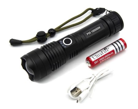 Ручной фонарь Police P55, Li-ion 1х18650 или 3хААА, P50 LED