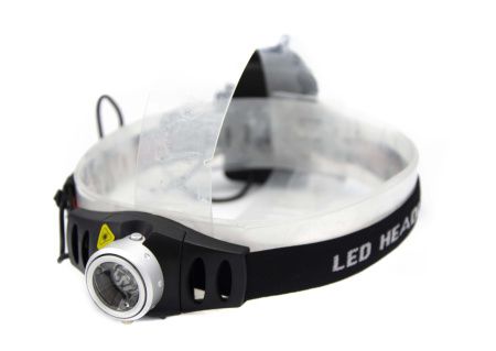 Налобный фонарь 23-25 QX-37, регулятор яркости, zoom, 3R3xAAA