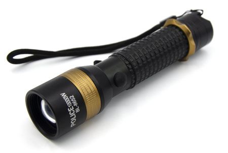 Ручной фонарь Police Bailong BL-8652, 18650, ЗУ сеть+авто, Zoom, XPE