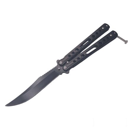 Нож бабочка Benchmade 2162 чёрный нож бабочка