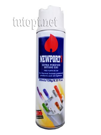 Газ для зажигалок Newport 250мл ORIGINAL