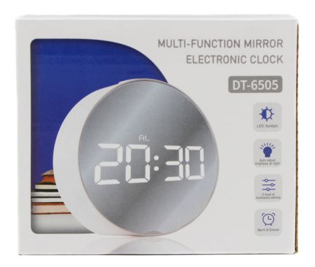 Часы электронные DT-6505 зеркальные Часы электронные DT-6505 зеркальные