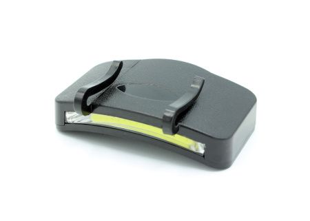 Фонарь на козырёк на кепку COB на 3R3