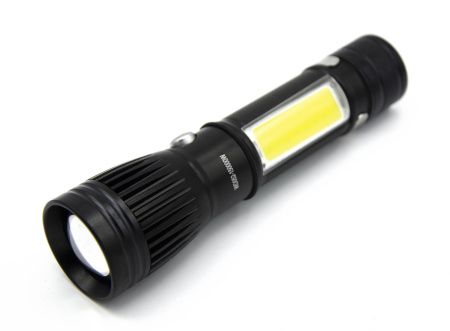 Ручной фонарь Police WD052, Li-ion 18650, 1хCree XM-L T6, Боковая подсветка, ЗУ microUSB