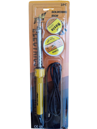 Паяльник Soldering iron 60W c тоником жалом, с припоем и канифолем