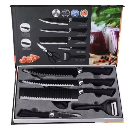 Набор кухонных ножей  BOBSSEN /6 предметов/ 4787