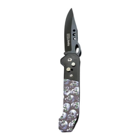 Нож выкидной Columbia Череп 839-2