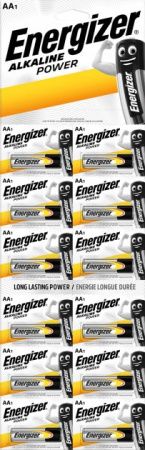 Батарейка Energizer LR3/AAA, блистр 12шт, Alkaline
