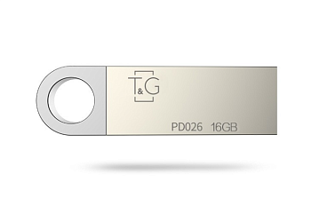 USB-флеш-накопичувач T&G Metal серії 16 ГБ / TG026-16G (гарантія 3 роки)
