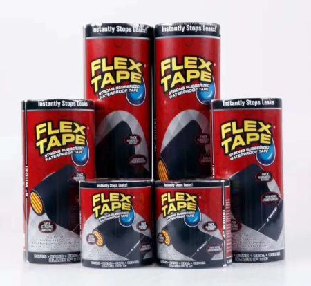 Сверхпрочный скотч - лента Flex Tape 12*10 30см. 5517