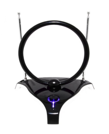 Антенна Eurosky HDA-02  комнатная с усилителем + подставка МВ+ДМВ