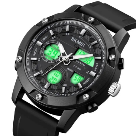 Часы наручные SKMEI 1757BKWT, BLACK-WHITE, 9827