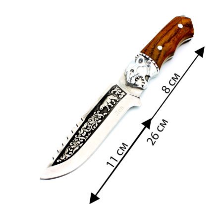 Нож охотничий Пантера A10 / 26см / 11см охотничий нож