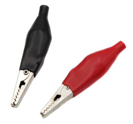 Зажим электрический Крокодил 10А (пара)