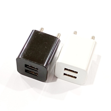 СЗУ Сетевое Зарядное Устройство USB x 2 "КУБИК" 2100, 2106