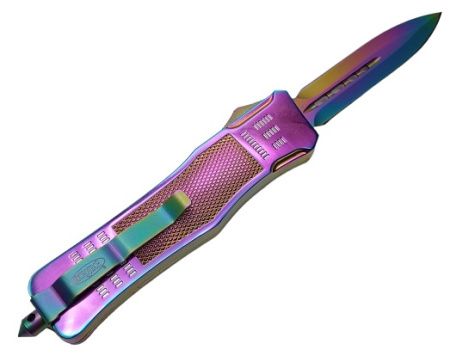 Нож выкидной фронтальный MicroTech градиент, 183, 24см Нож выкидной фронтальный MicroTech градиент, 183, 24см