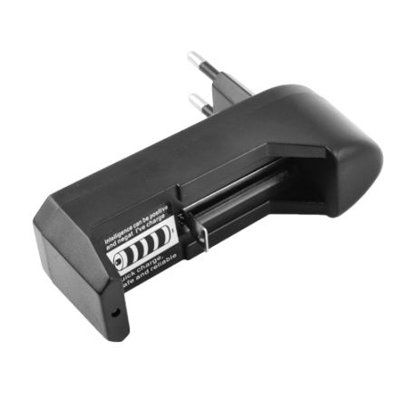 Зарядное устройство для аккумуляторов 1x18650, 14500, 16340, Евро вилка