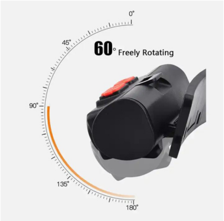 Налобный фонарь PLD-2119B-XPE, 2COB, PL-138, Белый, Красный, 1х18650, ЗУ Type-C