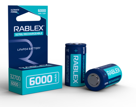 Аккумулятор Rablex 32700 LiFePO4 6000mAh Li-ION 3.2v 