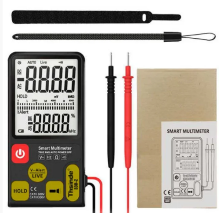 Мультиметр ЦИФРОВОЙ тестер Smart 33D-Z / 7044