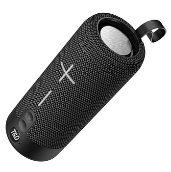 Bluetooth-колонка TG619C с RGB подсветкой, speakerphone, радио, чёрный