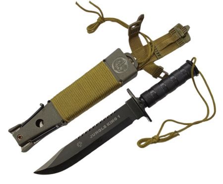 Нож охотничий Jungle King 1 с набором выживания 154 охотничий нож