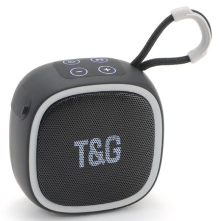 Портативная беспроводная колонка TG659, Bluetooth, Black Портативная беспроводная колонка TG659, Bluetooth, Black