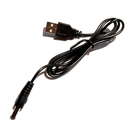 Кабель USB - DC 2,1/5,5 для подключения от повербанка WIFI Роутера Кабель USB - DC 2,1/5,5 для подключения от повербанка WIFI Роутера