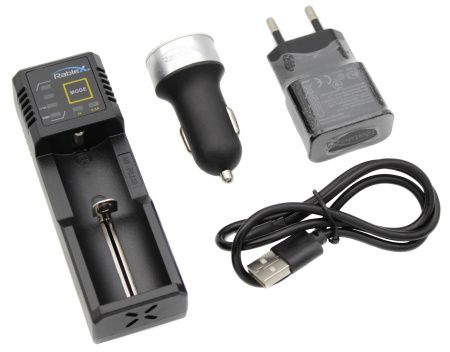 Зарядное устройство Rablex RB101 1x18650 и др./ от USB / (PowerBank) Зарядное устройство Rablex RB101 1x18650 и др./ от USB / (PowerBank)