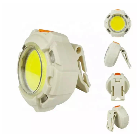 Налобный фонарь CY-2026-B-COB, 2LED красный, 2LED синий, Li-Ion аккумулятор, ЗУ Type-C