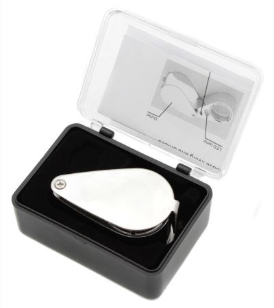 Лупа ювелирная с подсвтекой MG21007