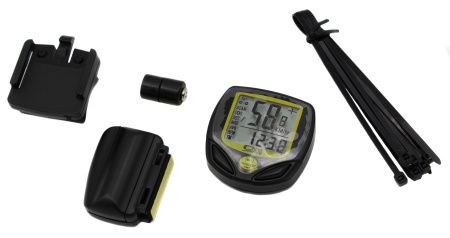 Велокомпьютер SunDing SD-548C (беспроводной), 14 функций