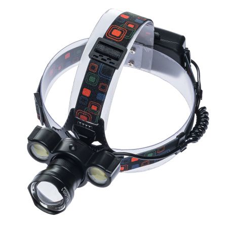 Налобный фонарь Bailong BL-001, T6+Cob, zoom, аккумулятор Налобный фонарь Bailong BL-001, T6+Cob, zoom, аккумулятор