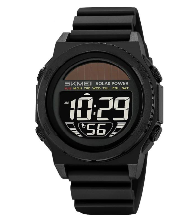 Часы наручные SKMEI 2358BKBK, BLACK-BLACK, Solar Power, 11464