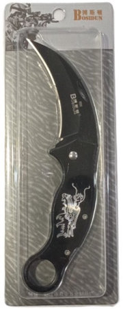 Нож складной маленький  керамбит Bosidun 888
