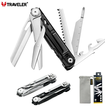 Мультитул Traveler MQ063G-B чёрный
