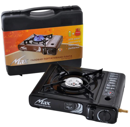 Плита портативная MAX MS-2500LPG Корея Чёрный оптом