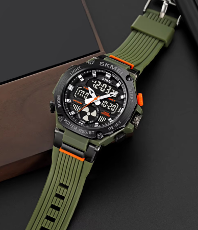 Часы наручные SKMEI 2223AG, ARMY GREEN, 11507