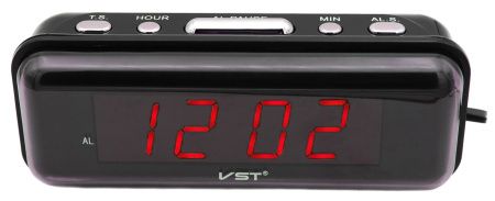 Часы электронные VST-738 красные, 220V Часы электронные VST-738 красные, 220V
