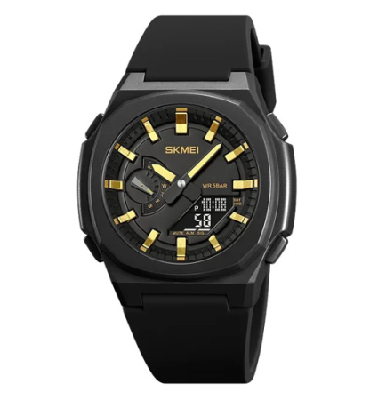 Часы наручные SKMEI 2091BKGDBK, GOLD-BLACK, 10344