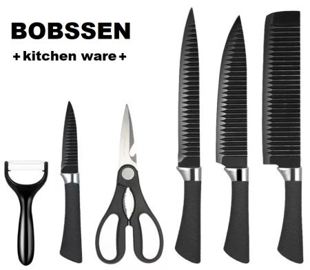Набор кухонных ножей  BOBSSEN /6 предметов/ 4787