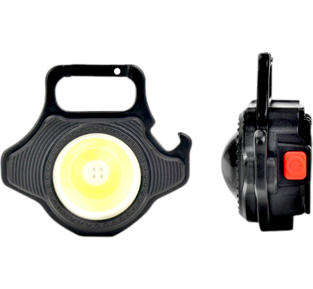 Фонарь для кемпинга RB437, W5133, белый, красный, type-c, индикатор, магнит, карабин, брелок