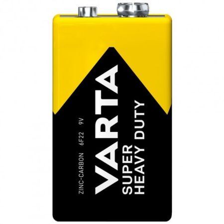 Батарейка VARTA SuperHeavy Duty Крона 6F22 / 9V / солевая / БЛИСТЕР