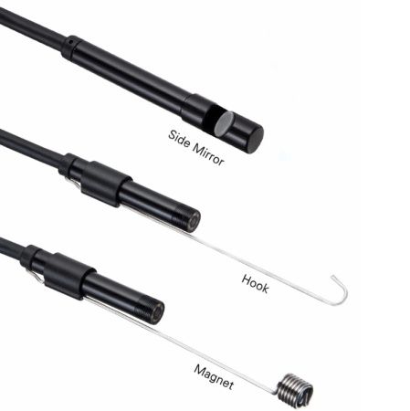 Эндоскоп камера для смартфона ноутбука, 5 метров, диаметр 7мм,  USB-micro USB-TypeC, 5570