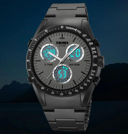 Часы наручные SKMEI 2109BK, BLACK, 10315