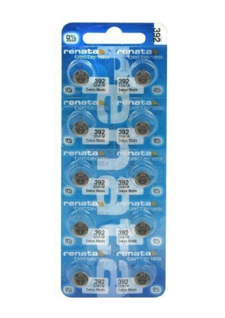 Батарейки-Таблетки Renata 392 10шт. на блистере