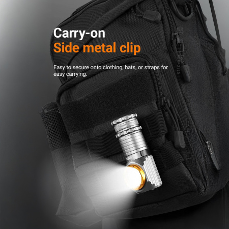 Налобный фонарь YEMAO YM-T355X, 2000LM, (White+Red), Сенсор, ЗУ Type-C