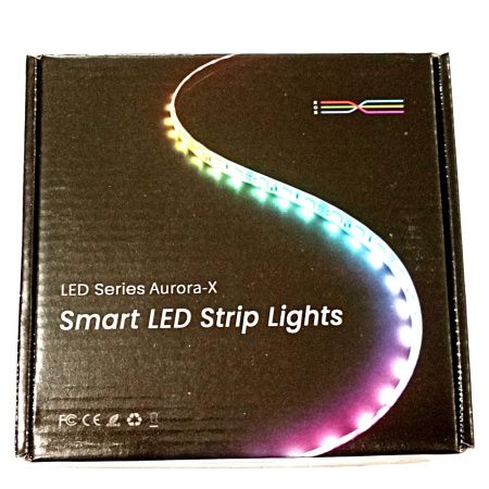 Светодиодная лента RGB Цветная 54 Led Комплект (В КОРОБКЕ) / 8086