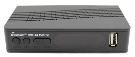 ТВ-ресивер тюнер Eurosky ES-14 / DVB-T 2 (Гарантия 1год)